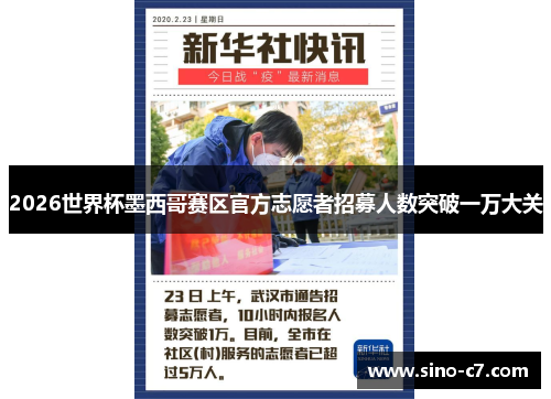 2026世界杯墨西哥赛区官方志愿者招募人数突破一万大关